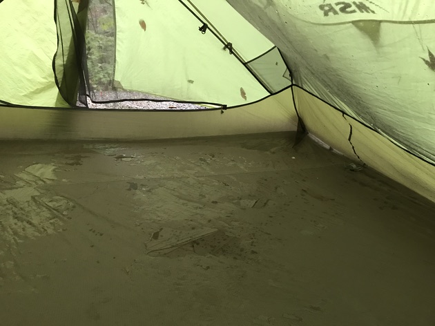 wet tent